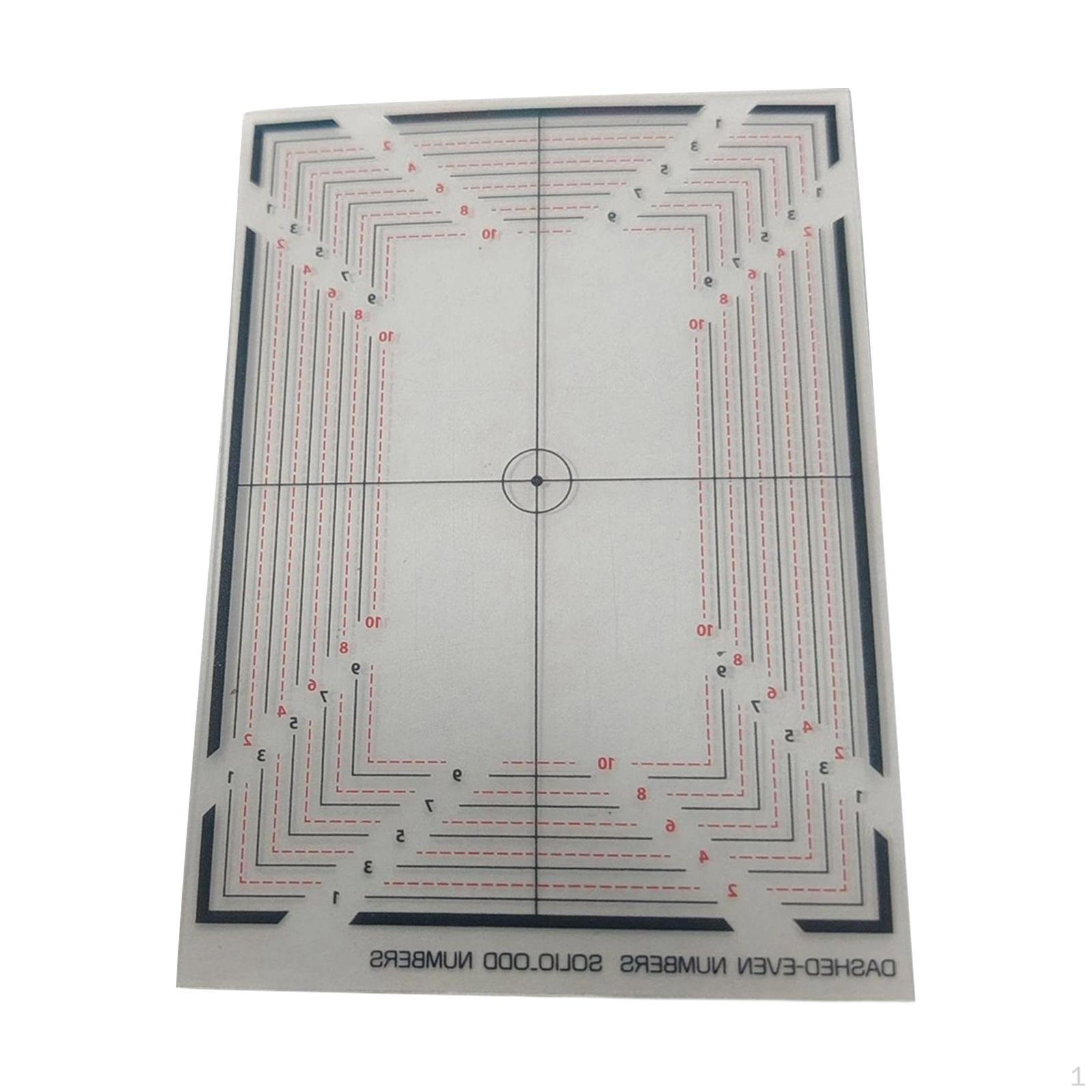 

PSA Card Grading Centering Tool Trading Cards Measuring Practical Portable Sturdy Professional