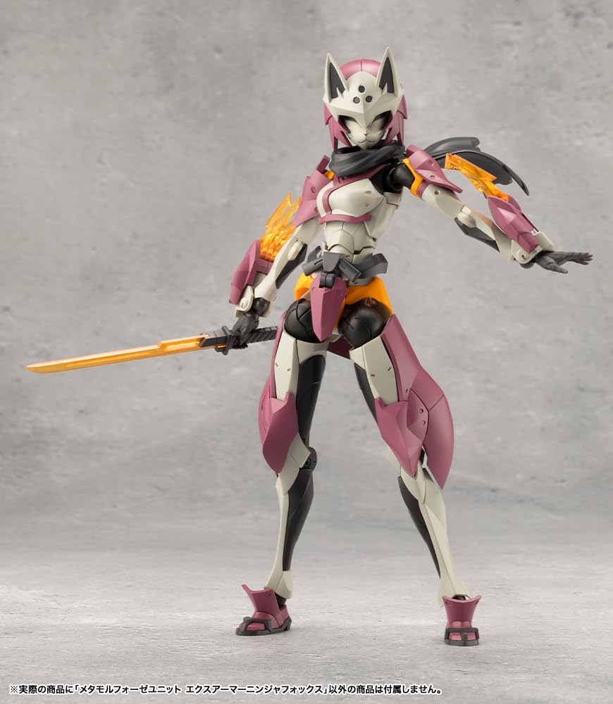 Kotobukiya (KOTOBUKIYA) Mugen Kaikou Megalomaria Metamorphose Unit Ex-Armor Ninja Fox, Approximately 82mm Tall, Non-scale Plastic Model