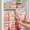 700-1400Ml Refrigerator Food Storage Boxes Frozen Meat Fresh-Keeping Boxes Portable Fruit Food Storage Container Kitchen Tools