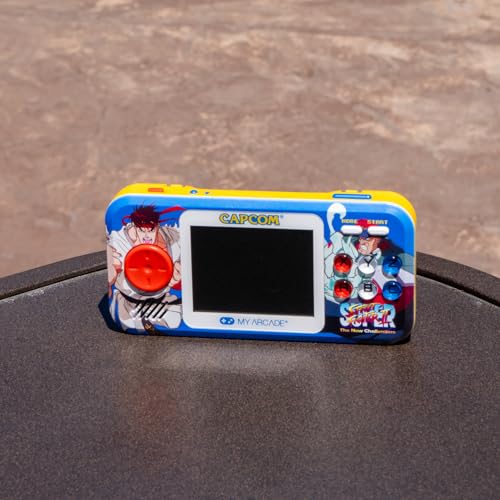 My Arcade Street Fighter II Pocket Player Portable Game System with 2 Games and a 2.75-inch Color Screen