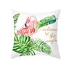 Ins Summer Green Plant Pillow Cover New Watercolor Pineapple Sofa Cushion Cover Home Supplies Pillow