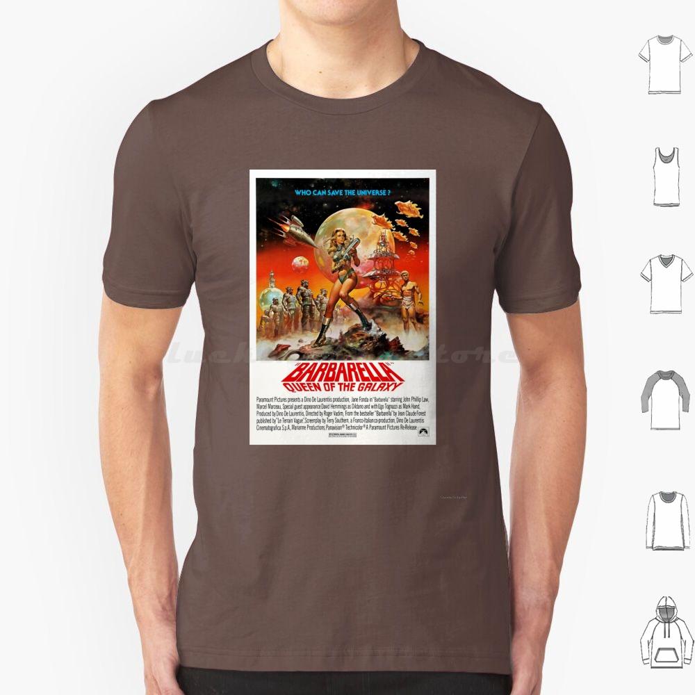 Barbarella  Queen Of The Galaxy T Shirt Men Women Kids 6xl Barbarella Camp Sci Fi Retro Cinema Movie Film Classic Colourful