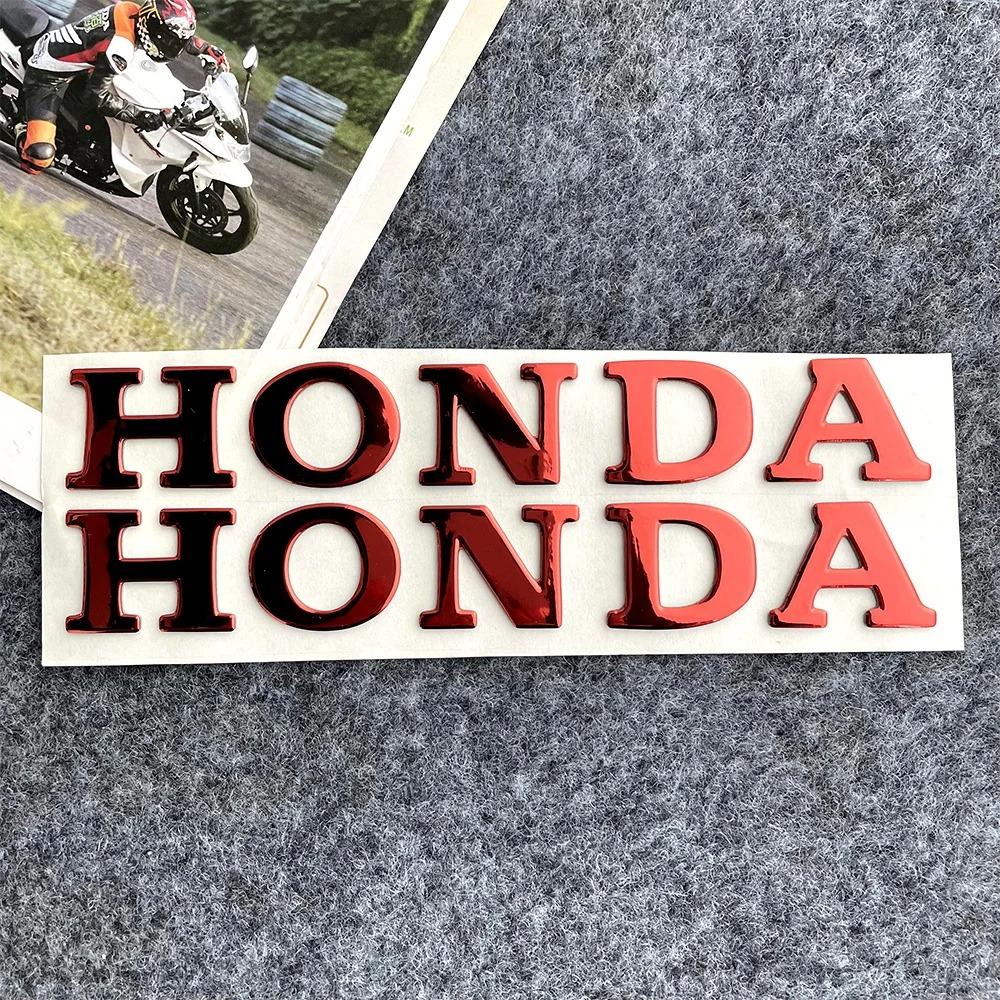 Honda Sticker 3D Letter Label Motorcycle Decoration Accessories Fuel Tank Body Tail Wing Side Pcx160nss350pcx125cbr650r