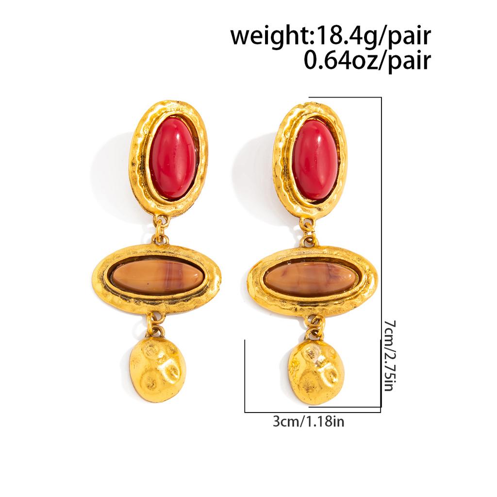 Vintage Metal Pendant Flower Earrings for Women Vacation Stages and Music Festivals Fashion Ethnic Daisy Drop Ear Jewelry Hot Sale Party Gift