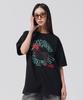 OUNDERR Mask Puppy Tee Oversized Short Sleeve T-Shirt [Black]