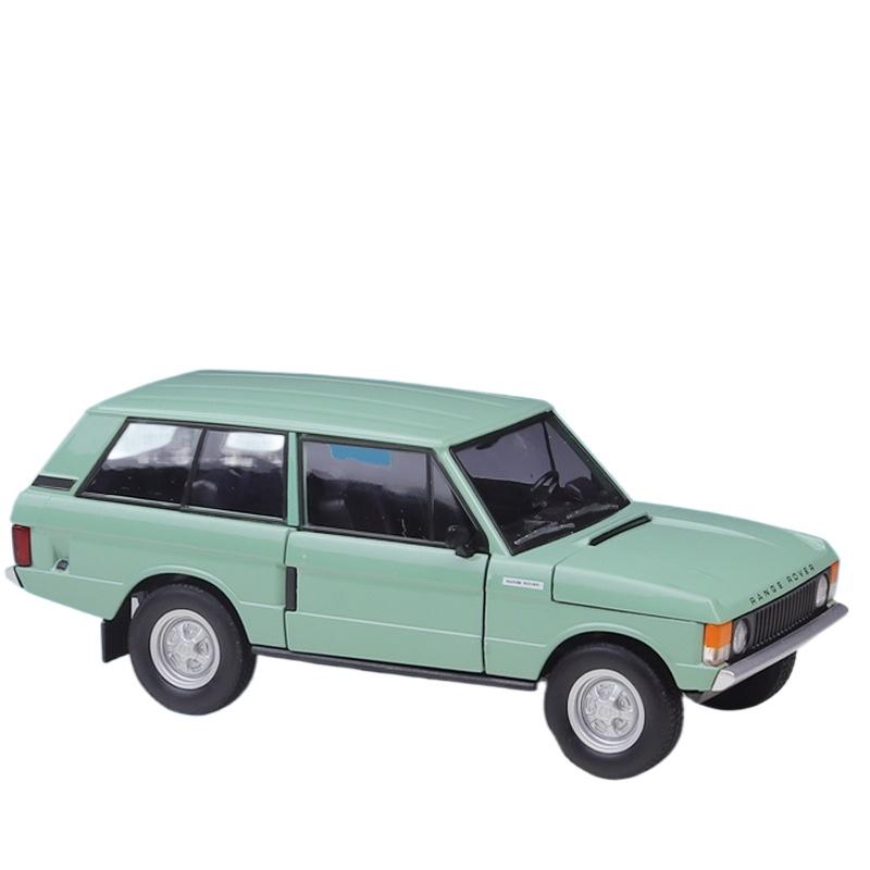 

WELLY 1/24 1970 Range Rover SUV Alloy Car Model Diecasts Metal Off-road Vehicles Car Model High Simulation Collection Kids Gifts зелёный