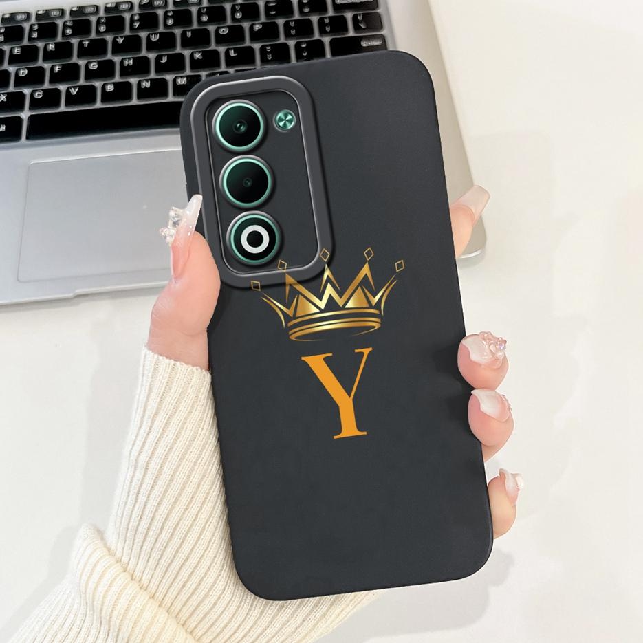 For Oppo A5 5G Case CPH2735 Cute Crown Letters Cover Shockproof Soft TPU Phone Case For OppoA5 Oppo A5 Pro A5Pro 5G Fundas Coque