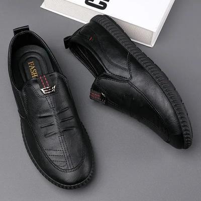 Mode Lente Herfst Nieuwe Casual Herenschoenen Antislip zakelijk schoeisel Mode zacht zool veelzijdige schoenen Eenvoudige comfortabele herenschoen