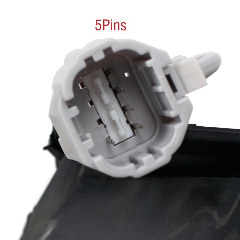 3Pins 5Pins For Nissan NV200 2010-2018 Car Exterior Side Mirror Assembly Assy Rearview Mirror Cover Frame