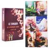 Las Cartas Lenormand Sakura - Baraja de 36 Cartas con Palabras Clave - Cartas Oráculo Temáticas de Flor de Cerezo Japonés 9*6cm