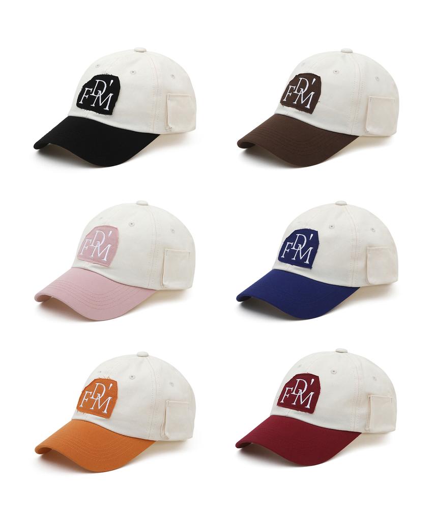 Donpogesmi Dfm Two-Tone Patch Ball Cap (6 Colors)