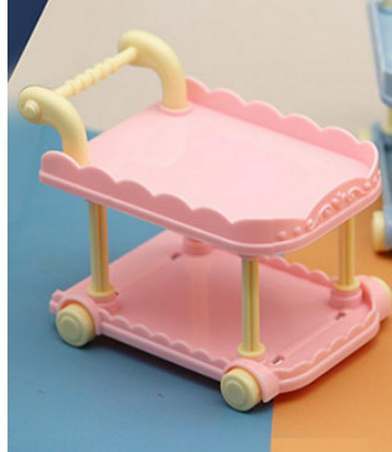 Large Playhouse Dollhouse: Double-Layer Princess Bed & Nursery Ornament for Girls' Rooms