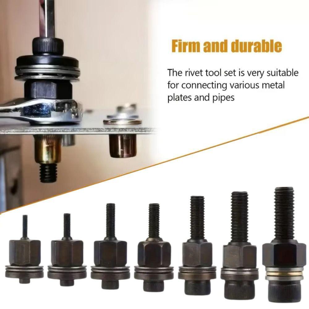 Quick-Install Hand Rivet Nut Tool Steel Nuts Rivet Nut Manual Rivet Tool  Mechanical Assembly
