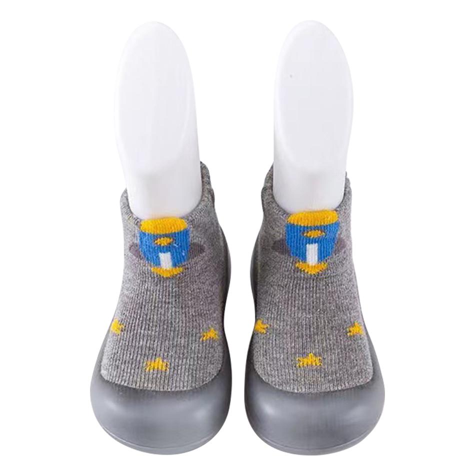 Șosete ecologice pentru bebeluși cu talpă moale, pantofi de podea antiderapanți, îmbrăcăminte de sezon pentru interior, siguranță, confortabil, potrivite pentru primii pași ai bebelușilor