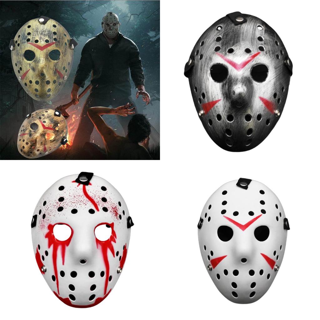 Jason Vs Freddy Halloween Mask Durable Pvc Cosplay Accessory For Party Fun
