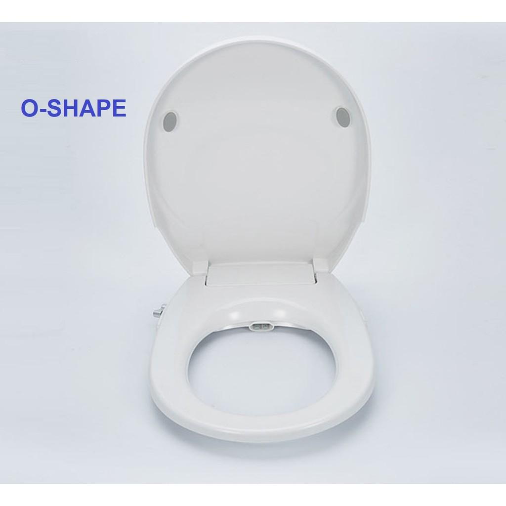 [SG Stock] O/V/D TYPE Bidet Toilet Seat Cover Non-Electric + Soft Closing Dual Nozzle Manual Control