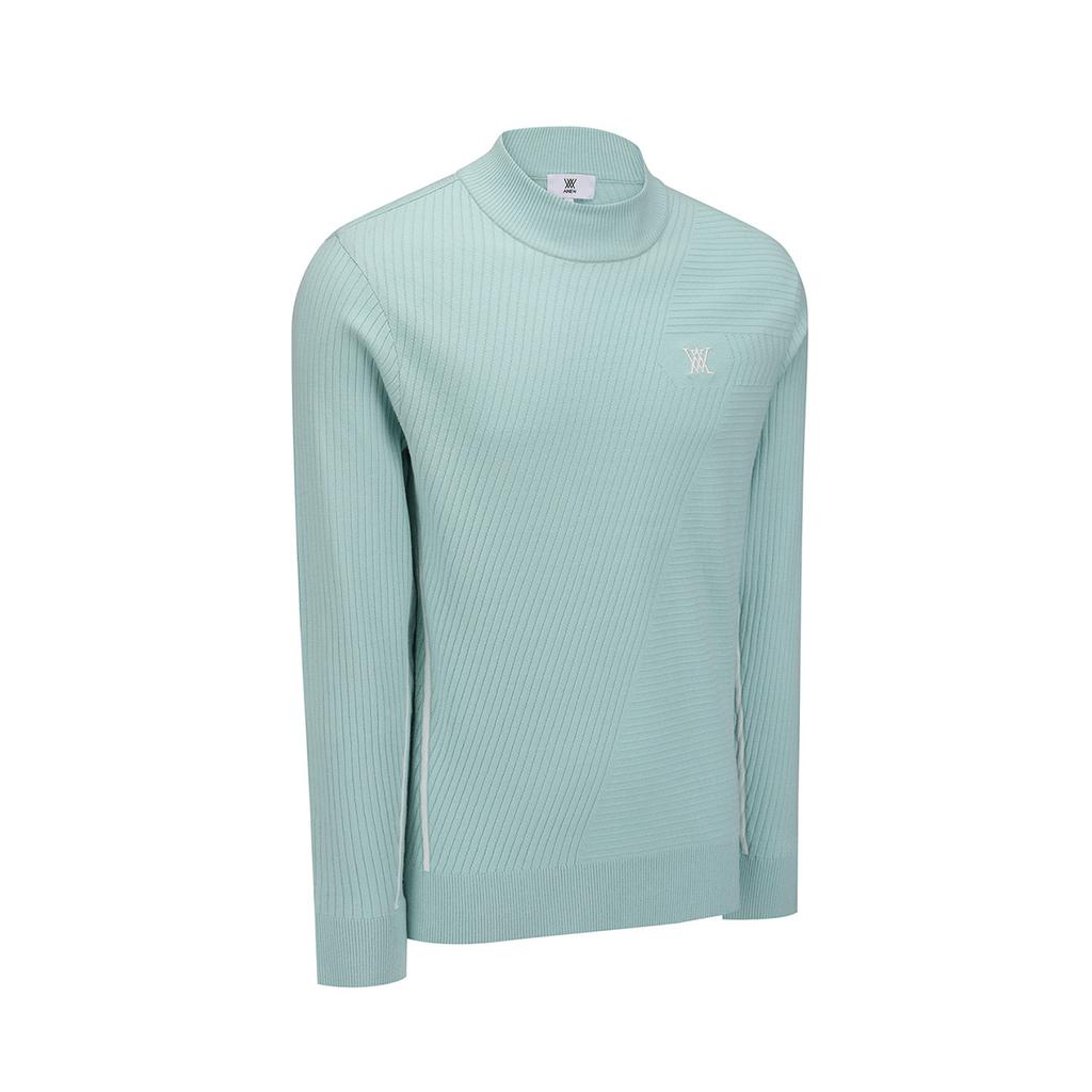 ANEW GOLF Men Fa Mock Neck Sweater_Mt