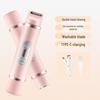 Dual-Head Women's Electric Epilator & Pubic Hair Trimmer