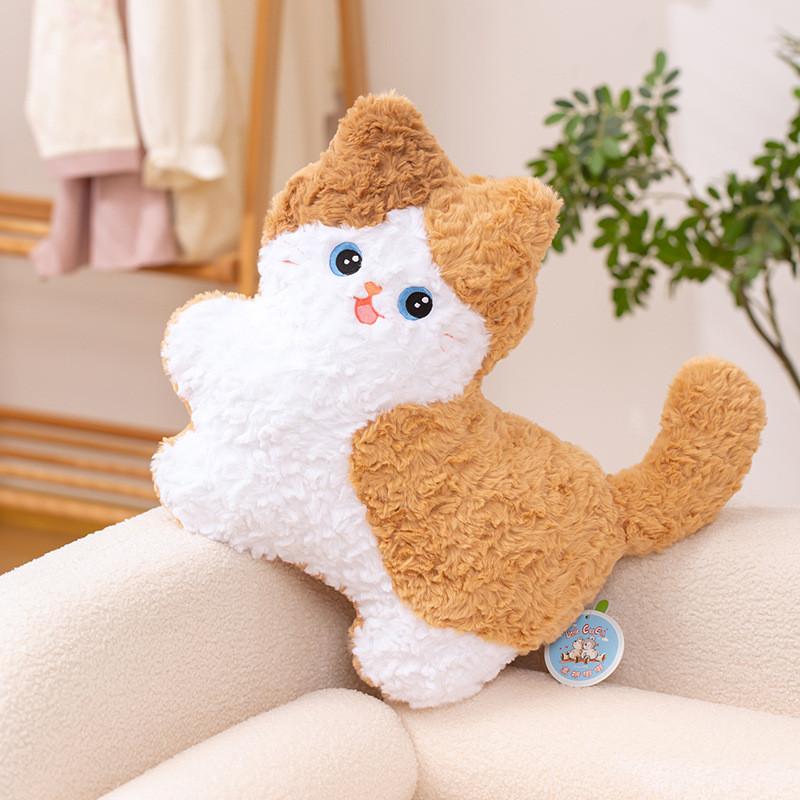 Dog Cat Soft Plush Toy Stuffed Animal Doll Kids Gift Cartoon Decoration Bedroom