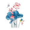 20*30CM Fresh Lotus Bathroom Toilet Seat Sticker Home Decor Room Wall Decal 2026 Christmas