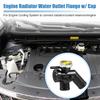X Autohaux Car Engine Coolant Thermostat Housing Assembly 21517JP00A/214308991A for Nissan Murano Quest LE Platinum 2009 -2017