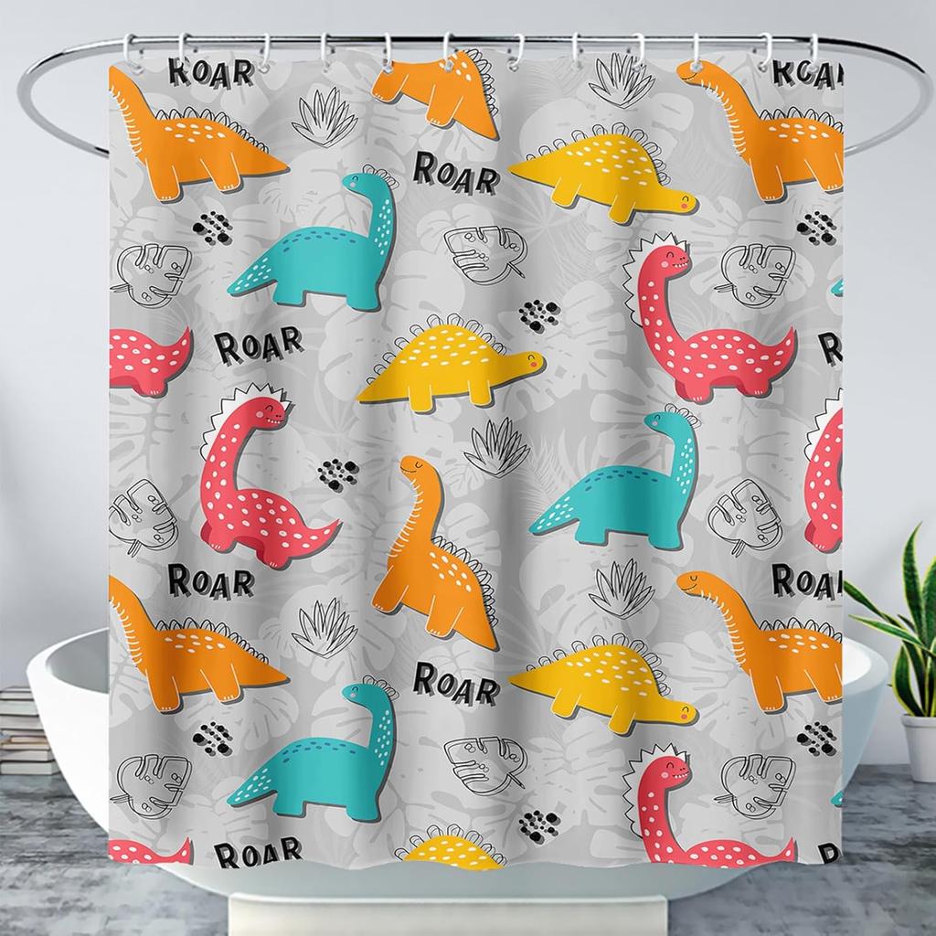 Kawaii Rabbit Pet Shower Curtain for Bathroom,Cute Animal Bunny Floral Waterproof Fabric Bath Curtain with Hooks,72" Wx72 H