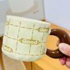 Ceramic Cup with Lid Spoon High Value English Mug Gift Souvenir Water Cup Household Set Cup Small Gift Box