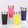 Beer Cup 304 Stainless Steel Double-Layer Vacuum Color Spray Outdoor Water Cup, Creative Car Cup