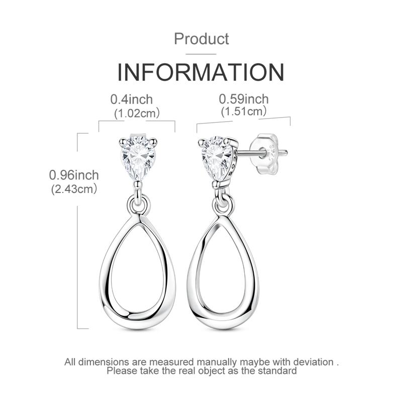 Fashion Gold Woman Hoop Earring 925 Sterling copper Sparkling Zircon Round Ear Stud Earrings Fine Zircon Lover Anniversary Gift