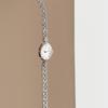 GEDI NEW Luxury Vintage Women's Watches with Roman Numeral Small Oval Dial and Bracelet, Quartz Movement, Perfect for Dresses