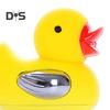 Shocking Duck Keychain LED Light Key Ring for Pranks Funny Gadget Novelty Electric Key Chain Portable Joke Toy Great Gift for Friends Coworkers