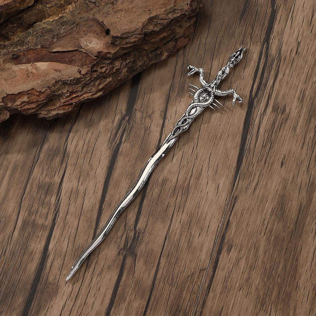 Retro Gothic Spider Medusa Hairpin - Viking Norwegian Style Party Jewelry