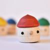 Comomg Acorn Rolling Set 1, Wooden Toy, Made In Japan, for Children, Com-donset 001
