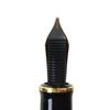 Excellent PERIKAN Fountain Pen Sovereign Black Green 14K Mens M600 Used