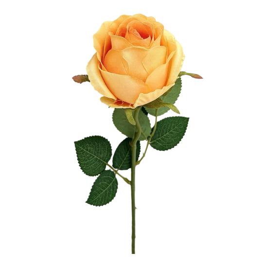 Artificial Rose Flower, Long Stem Fake Silk Roses for DIY Bridal Bouquet, Wedding Party Centerpiece, Home Table Decor