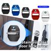 For 4PCS Car Door Lock Cover Stainless Steel Protection Accessories M Performance E36 E46 E60 E90 E91 E92 E93 F30 F20
