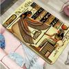 Ancient Egypt Door Mat Non Slip Washable Kitchen Rugs Egyptian Home Decor Floor Carpets for Bathroom Hallway Corridor