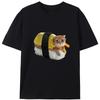 Funny Shiba Inu In Bread Sandwich Graphic Tshirt Cute Dog Loaf Head Humor Tee Casual Loose Fit Short Sleeve Tops For Unisex Unisex