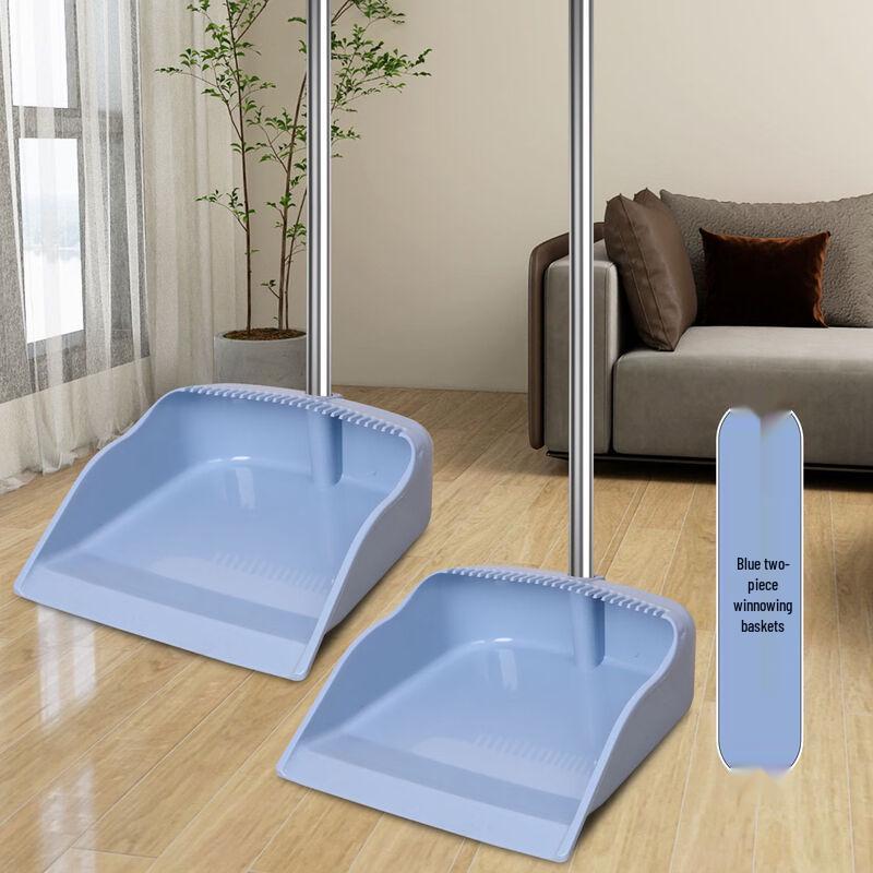 Ally Durable Thickened Plastic Dustpan - Blue, 2-Pack