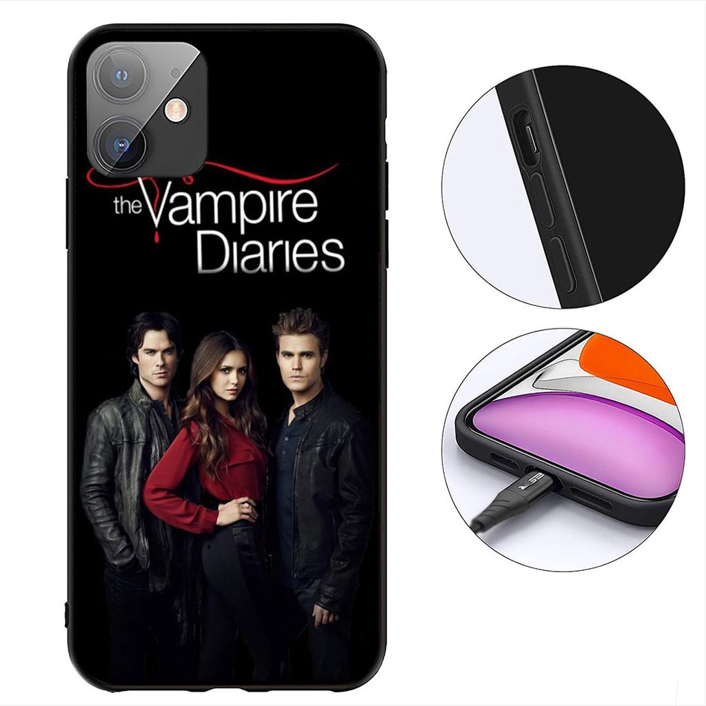 Kryty na telefon The Vampire Diaries Ian Somerhalder pro Xiaomi Redmi 15C 15 A5 9A 9C NFC 9T Note 9 8 8T 4G 5G Ochranný kryt