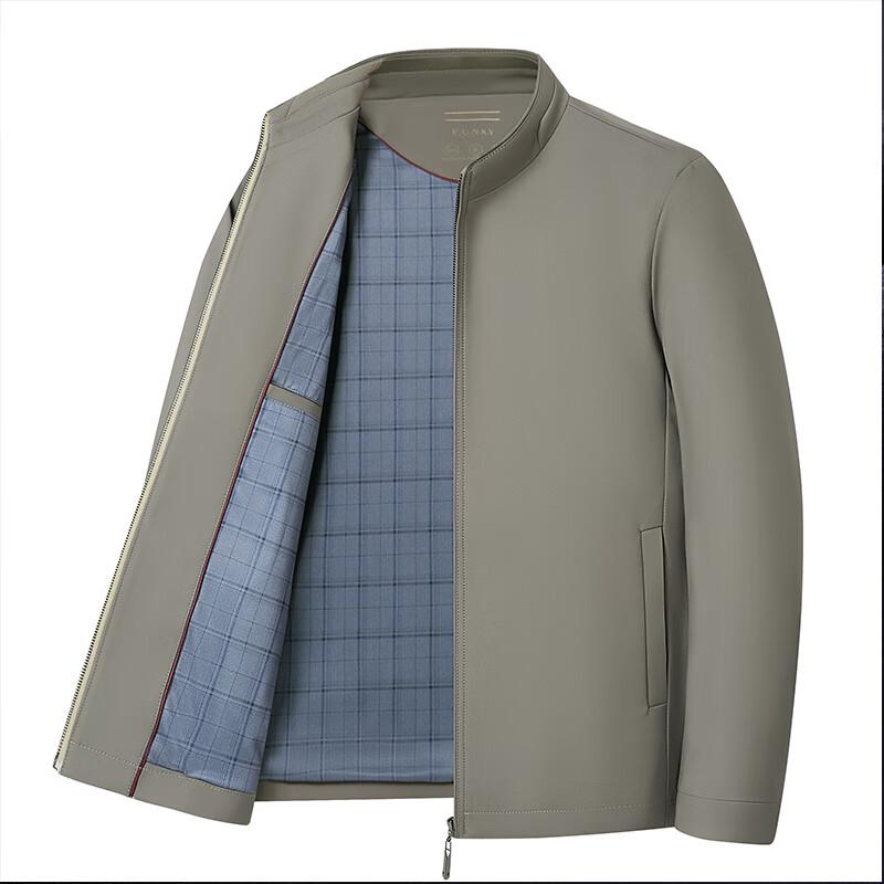 

Men s Stand Collar Casual Jacket XL