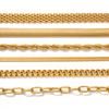 Yori Classic Double Layer Exquisite Chain Stainless Steel Bracelet Men Women Charm Summer Beach Trendy Chic Jewelry