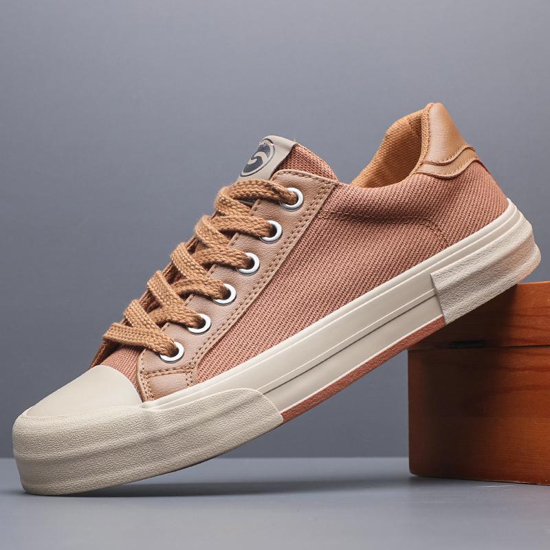 Fashion Casual Flats New Comfortable Canvas Sneakers Men‘s Shoes Outdoor Non-slip Sports Tennis Men's Sneakers Vulcanize Shoes SS25838