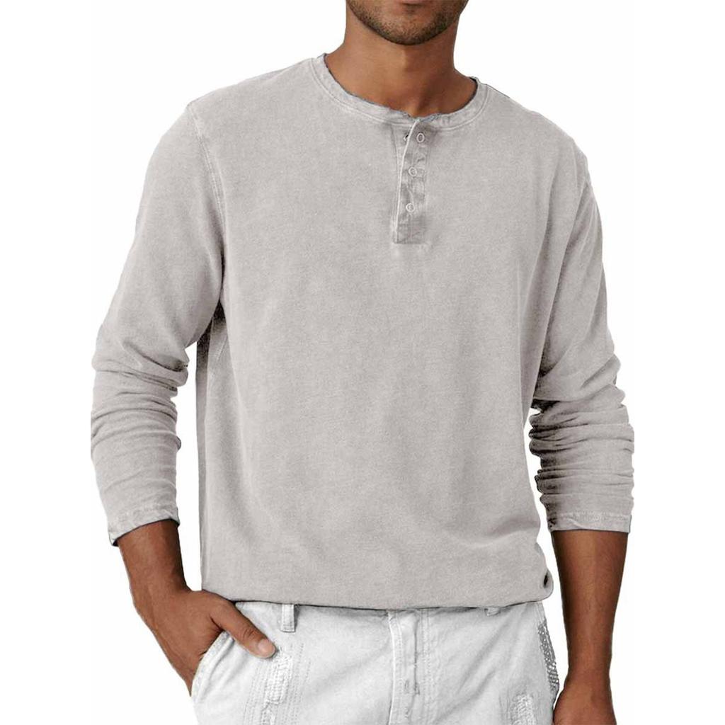 Men's Loose Casual Long-sleeved Lapel Zip-up Hoodie