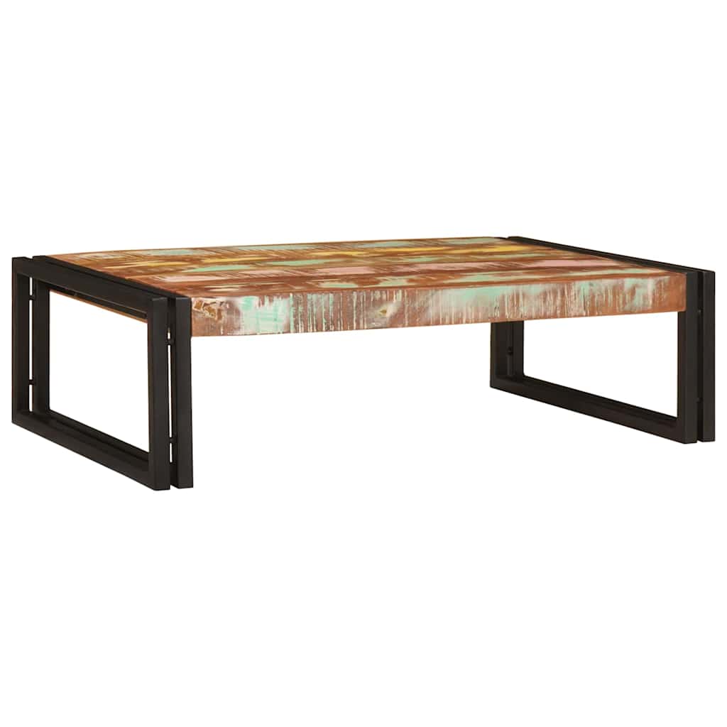 Bathroom Shelf for Multicolor 80 x 50 x 23 cm Solid Reclaimed Wood