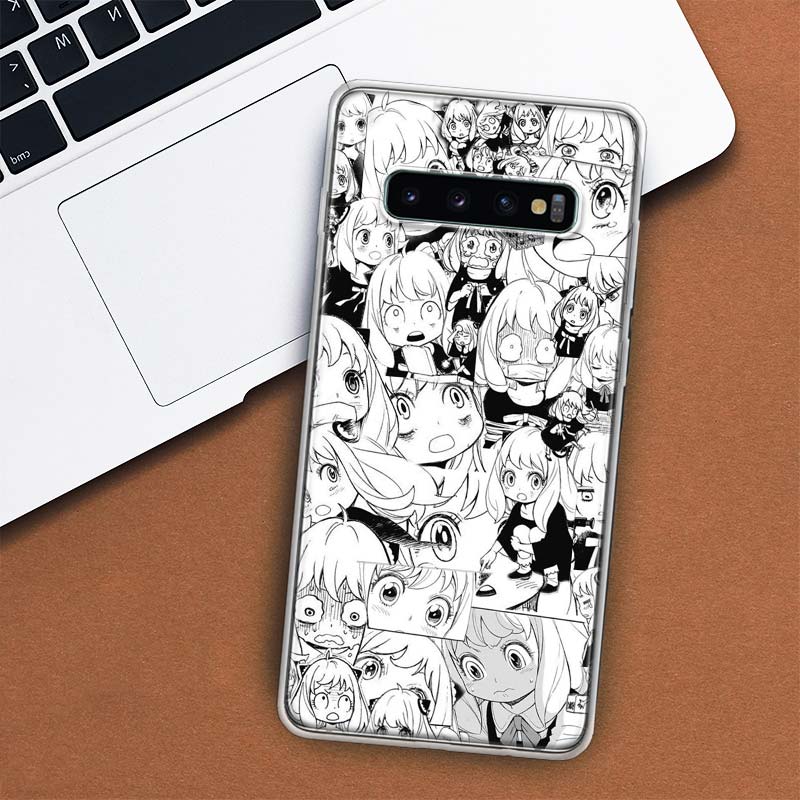 SPY×FAMILY Anya Baby Phone Case For Samsung Galaxy S10 Plus S20 FE S21 S22 Ultra S10E S9 S8 + S6 S7 Edge Lite Shell Coque