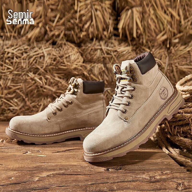 Men s High-Top Lace-Up Martin Boots EU 44