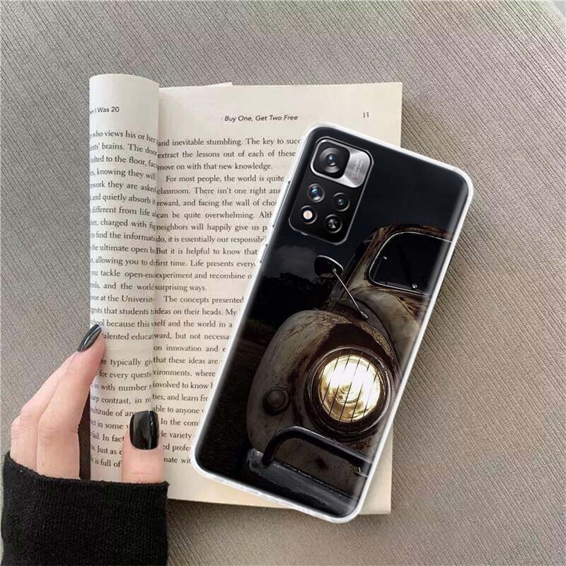 I like the Beetle Phone Case For Redmi Note 13 12 Pro Plus 14 15 Pro 5G 11 11T 11E 11S 10 Pro 10S 9 9S Cover Cell Clear TPU Capa