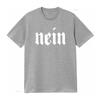 Nee Duitse Mannen Zeggen Nee Grappig Duitsland Deutschland Vintage T-shirt vintage Gewassen Casual man Unisex Ademend streetwear