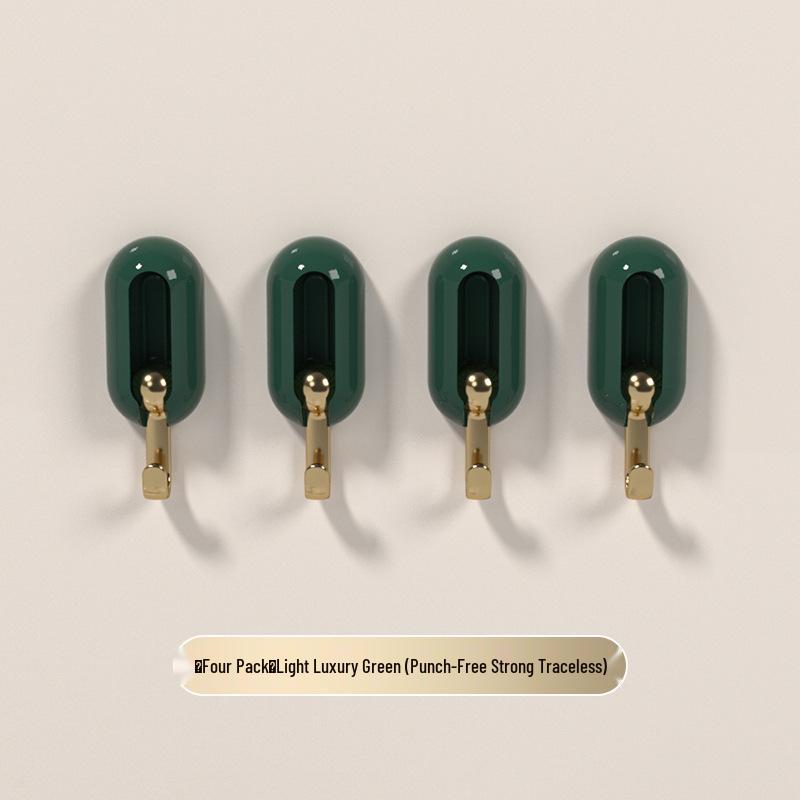 Rotating No-Drill Strong Adhesive Hook for Wall & Door